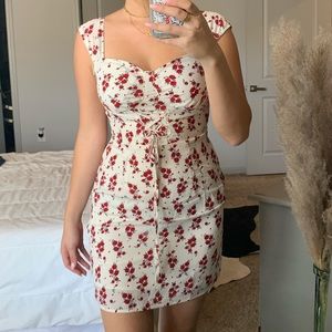 NWOT Nasty gal floral dress